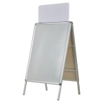 Nobo A-Board Snap Frame Header Panel A1