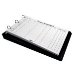 Concord Visitor Book A4 Landscape Black