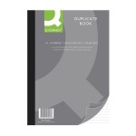 Q-Connect Feint Ruled Duplicate Book A4