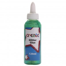 Create - Glitter Glue - 120ml Mint