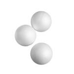 Create Craft - Polystyrene Balls - 6cm 5pk