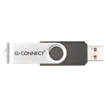 Q-Connect Silver/Black USB 2.0 Swivel 8Gb