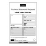 Record Cards - Second Class to 6th Class (2013 Revised) 