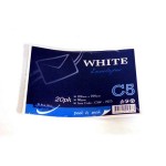 C5 White Envelopes (Half A4) 25Pk