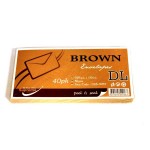 DL Brown Envelopes (40)