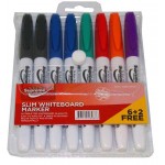 Whiteboard Marker (8 Pack - Slim)