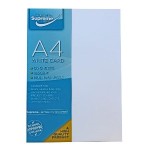 A4 Card; White - 160gsm (50)