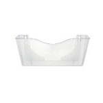 Deflecto Landscape Literature Holder A4 (Wall Mound, screws inc.)